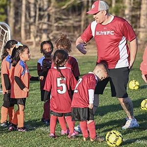 recreational league soccer sign-ups