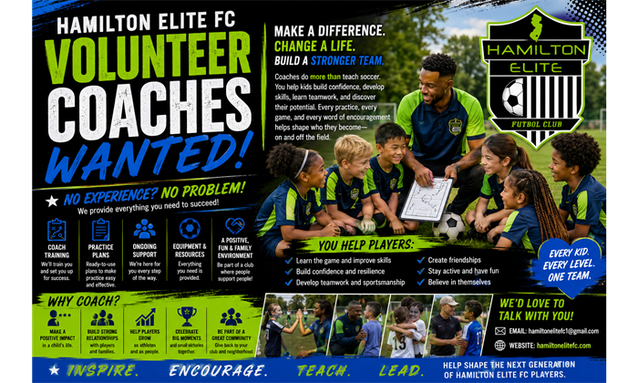 Coaches Needed
